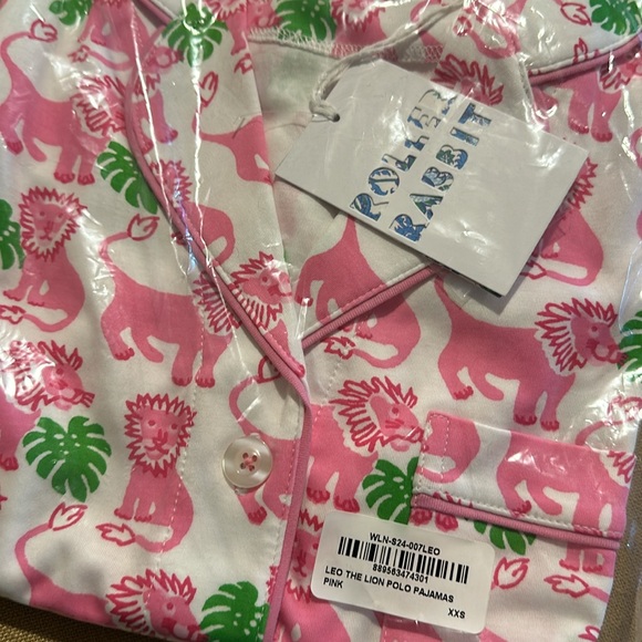 Roller Rabbit Leo The Lion Polo Pajamas - Picture 5 of 6